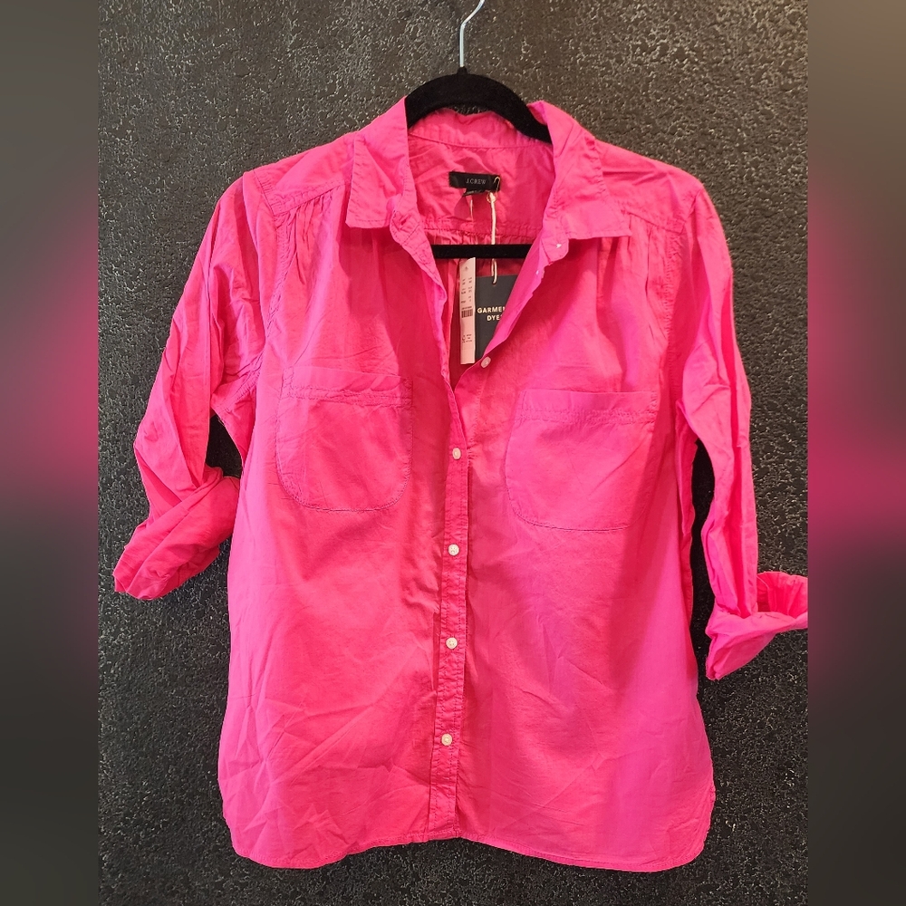 J.Crew button-down shirt - size 8 - style BL064 - NWT